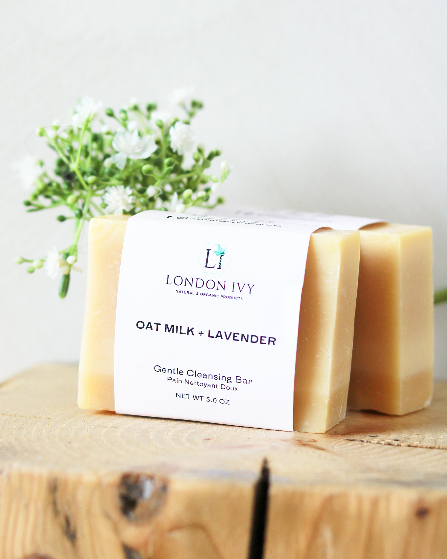 london ivy oat milk + Lavender soap / cleansing bars