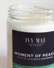 Load image into Gallery viewer, Moment of Peace | Lavender + Cedar Candle
